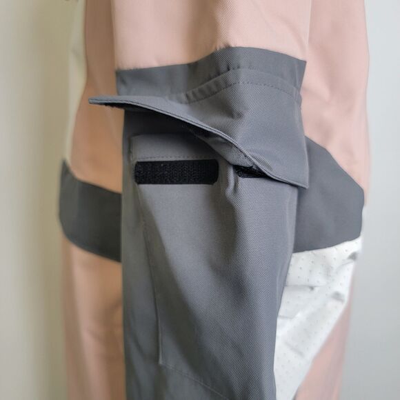 Gsou Snow Womens Pink/White Kangaroo Waterproof Baggy Snowboard Anarak Jacket S - Picture 4 of 16